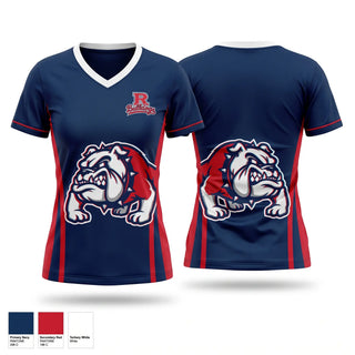 Womens Short Sleeve Vneck Shirt, Riverside Junior High School Soccer, Men's Soccer, Teamtime, Team time, sublimation, custom sports apparel, team uniforms, spirit wear, spiritwear, sports uniforms, custom shirts, team store, custom team store, fundraiser sports, apparel fundraiser