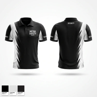 Metro safety Short Sleeve Performance Polo - 1