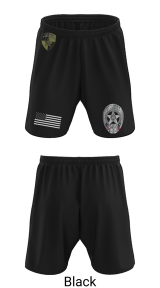 Athletic Shorts With Pockets, MONAHANS POLICE DEPARTMENT, Police, Teamtime, Team time, sublimation, custom sports apparel, team uniforms, spirit wear, spiritwear, sports uniforms, custom shirts, team store, custom team store, fundraiser sports, apparel fundraiser