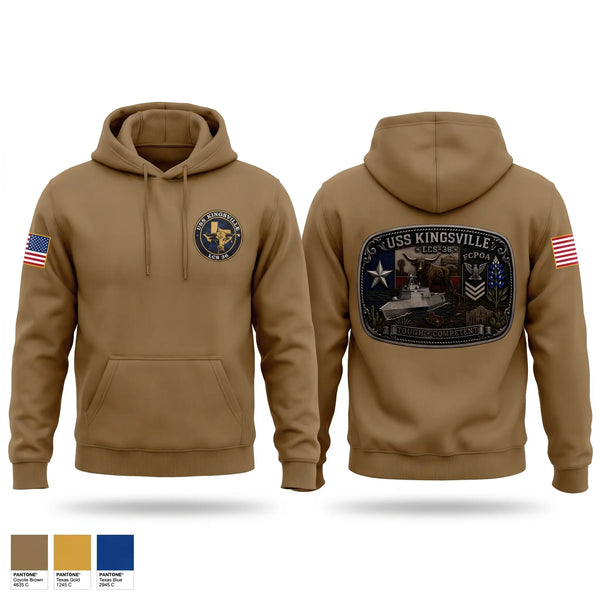 Hoodie, USS KINGSVILLE LCS 36, Navy, Teamtime, Team time, sublimation, custom sports apparel, team uniforms, spirit wear, spiritwear, sports uniforms, custom shirts, team store, custom team store, fundraiser sports, apparel fundraiser