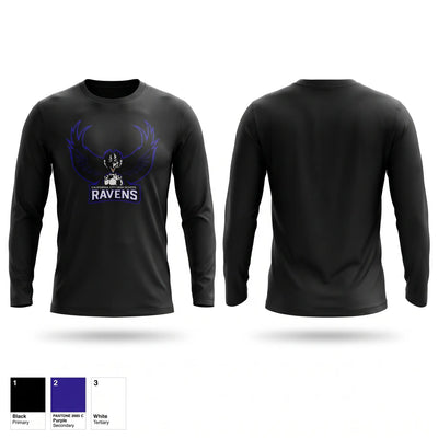 Lady Ravens Long Sleeve Performance Shirt - 2