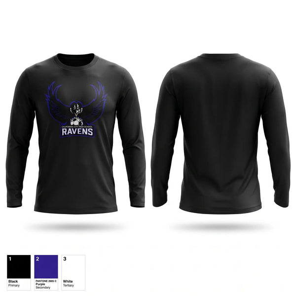 Long Sleeve Performance Shirt, Lady Ravens, Women's Soccer, Teamtime, Team time, sublimation, custom sports apparel, team uniforms, spirit wear, spiritwear, sports uniforms, custom shirts, team store, custom team store, fundraiser sports, apparel fundraiser