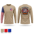 Lincoln County fire department station 2 Long Sleeve Performance Shirt - 1
