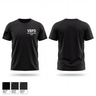 Old School Cotton Feel Shirt, VBPD Crisis Negotiation team, Police, Teamtime, Team time, sublimation, custom sports apparel, team uniforms, spirit wear, spiritwear, sports uniforms, custom shirts, team store, custom team store, fundraiser sports, apparel fundraiser