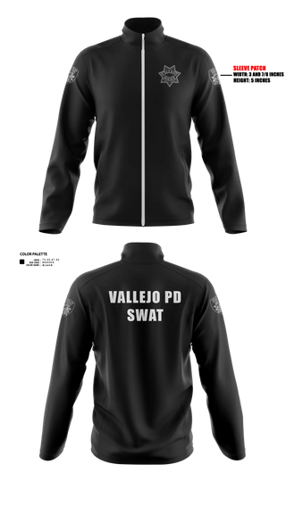 Vallejo PD SWAT Fleece Jacket - 4