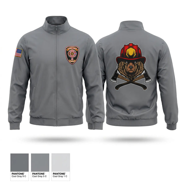 Windbreaker, Stewart County Fire Rescue, Fire Department, Teamtime, Team time, sublimation, custom sports apparel, team uniforms, spirit wear, spiritwear, sports uniforms, custom shirts, team store, custom team store, fundraiser sports, apparel fundraiser