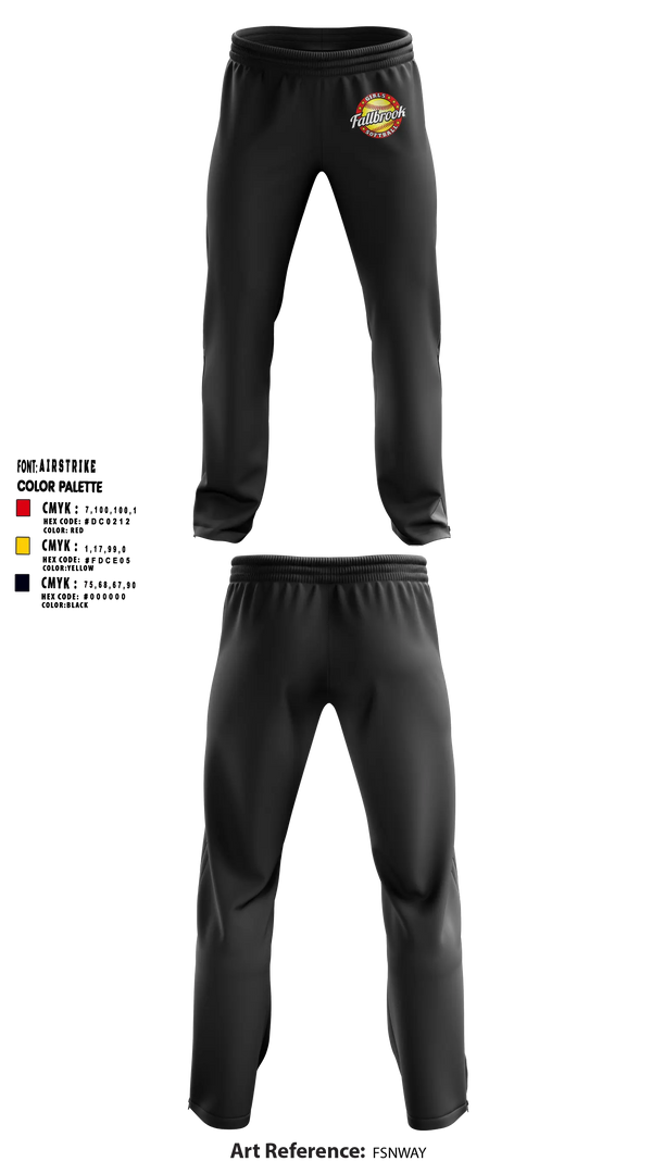 Fallbrook girls softball Sweatpants - 6