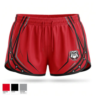 Womens Shorts, Hickman County Bulldogs, , Teamtime, Team time, sublimation, custom sports apparel, team uniforms, spirit wear, spiritwear, sports uniforms, custom shirts, team store, custom team store, fundraiser sports, apparel fundraiser