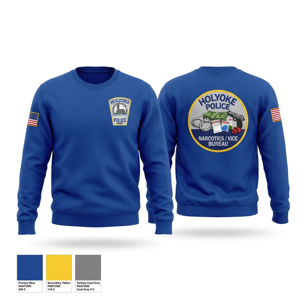 Crew Neck Sweatshirt, Narcotics/ Vice Bureau, Police, Teamtime, Team time, sublimation, custom sports apparel, team uniforms, spirit wear, spiritwear, sports uniforms, custom shirts, team store, custom team store, fundraiser sports, apparel fundraiser