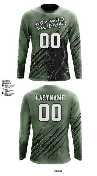 Indy Wild Long Sleeve Performance Shirt - 2