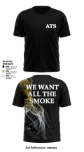 ALL THE SMOKE Old School Cotton Shirt - 5