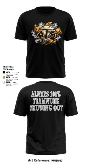 ALL THE SMOKE Short Sleeve Performance Shirt - 12