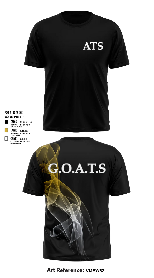 ALL THE SMOKE Short Sleeve Performance Shirt - 6