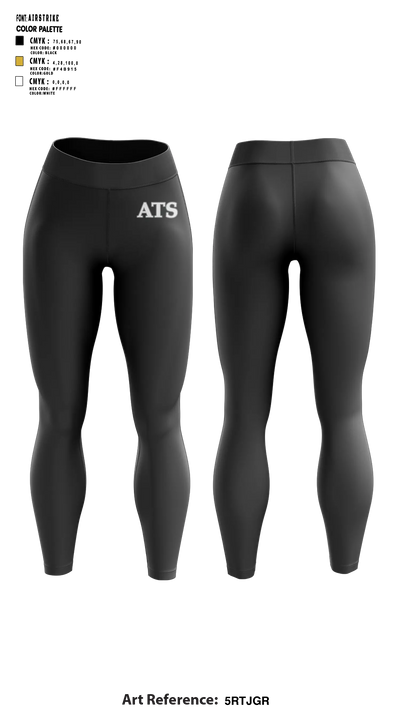 ALL THE SMOKE Womens Leggings - 5
