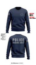 Sacramento Police Marine Unit Crew Neck Sweatshirt - 5