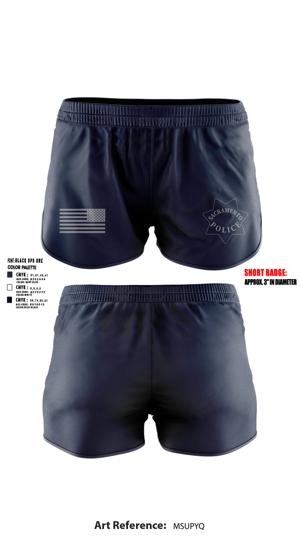 Sacramento Police Marine Unit Ranger Panties - 5