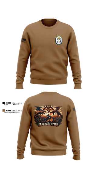 Crew Neck Sweatshirt, USS CAPE ST. GEORGE, , Teamtime, Team time, sublimation, custom sports apparel, team uniforms, spirit wear, spiritwear, sports uniforms, custom shirts, team store, custom team store, fundraiser sports, apparel fundraiser