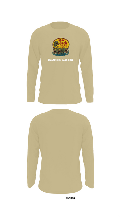 MACARTHUR PARK UNIT 16981211 Long Sleeve Performance Shirt 88