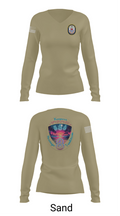 USS Bougainville CPO 89131174 Women's Long Sleeve V-neck Shirt - 92