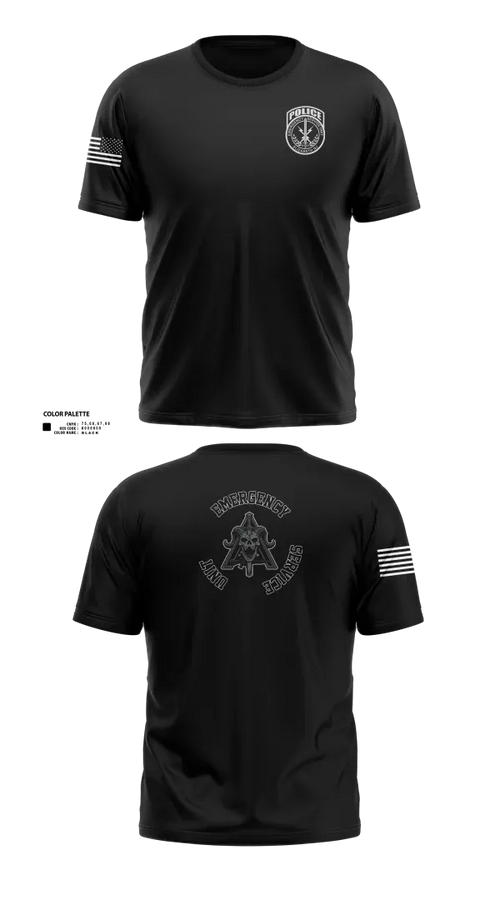 Old School Cotton Feel Shirt, Emergency Service Unit, Police, Teamtime, Team time, sublimation, custom sports apparel, team uniforms, spirit wear, spiritwear, sports uniforms, custom shirts, team store, custom team store, fundraiser sports, apparel fundraiser