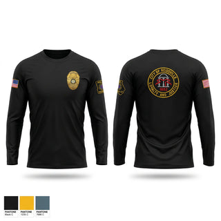 Long Sleeve Performance Shirt, Reidsville Police Department, Police, Teamtime, Team time, sublimation, custom sports apparel, team uniforms, spirit wear, spiritwear, sports uniforms, custom shirts, team store, custom team store, fundraiser sports, apparel fundraiser