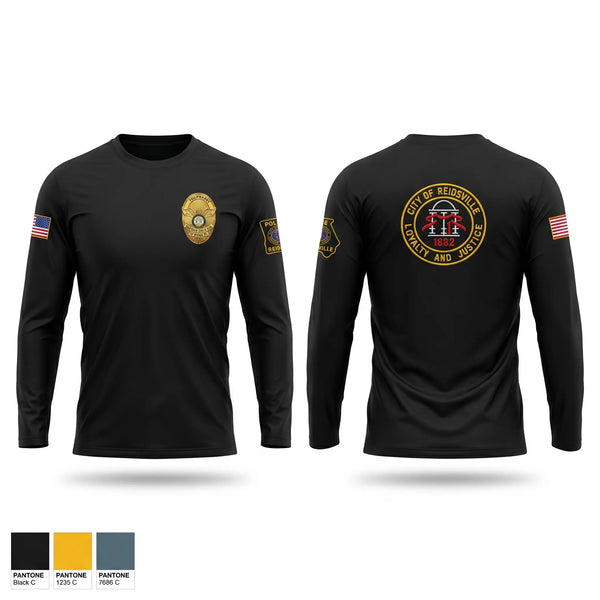 Long Sleeve Performance Shirt, Reidsville Police Department, Police, Teamtime, Team time, sublimation, custom sports apparel, team uniforms, spirit wear, spiritwear, sports uniforms, custom shirts, team store, custom team store, fundraiser sports, apparel fundraiser