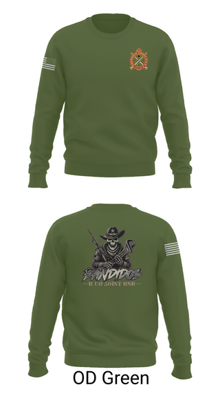 Crew Neck Sweatshirt, 501st BSB, B Company, , Teamtime, Team time, sublimation, custom sports apparel, team uniforms, spirit wear, spiritwear, sports uniforms, custom shirts, team store, custom team store, fundraiser sports, apparel fundraiser