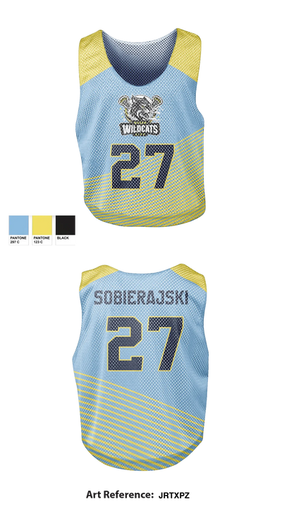 Wildcats Womens Lacrosse Pinnie - 5