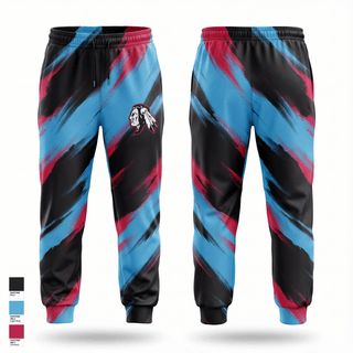 Sweatpants, Owyhee Braves, Wrestling, Teamtime, Team time, sublimation, custom sports apparel, team uniforms, spirit wear, spiritwear, sports uniforms, custom shirts, team store, custom team store, fundraiser sports, apparel fundraiser