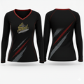 5th Son 13984782 Women's Long Sleeve V-neck Shirt - 101