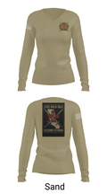 2nd Medical Brigade 60823726 Women's Long Sleeve V-neck Shirt - 97