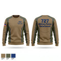 727 Military Police Detachment Crew Neck Sweatshirt - 1