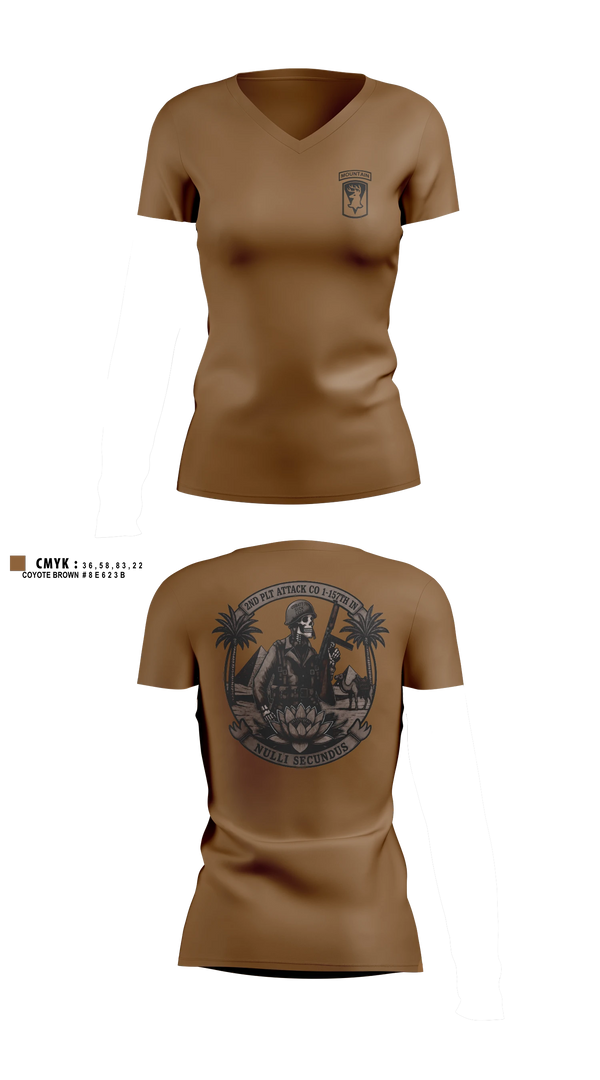 Womens Short Sleeve Vneck Shirt, a-co 1-157, Army, Teamtime, Team time, sublimation, custom sports apparel, team uniforms, spirit wear, spiritwear, sports uniforms, custom shirts, team store, custom team store, fundraiser sports, apparel fundraiser