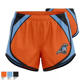 Womens Shorts, Willowbrook warriors, Women's Soccer, Teamtime, Team time, sublimation, custom sports apparel, team uniforms, spirit wear, spiritwear, sports uniforms, custom shirts, team store, custom team store, fundraiser sports, apparel fundraiser