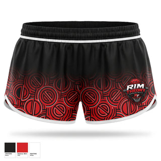 Womens Shorts, Rim Theory Basketball, Men's Basketball, Teamtime, Team time, sublimation, custom sports apparel, team uniforms, spirit wear, spiritwear, sports uniforms, custom shirts, team store, custom team store, fundraiser sports, apparel fundraiser