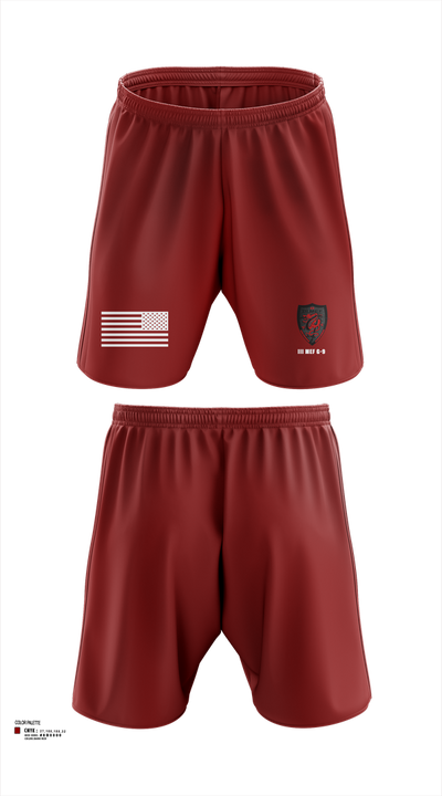 III MEF G-9 26975177 Athletic Shorts With Pockets - 102
