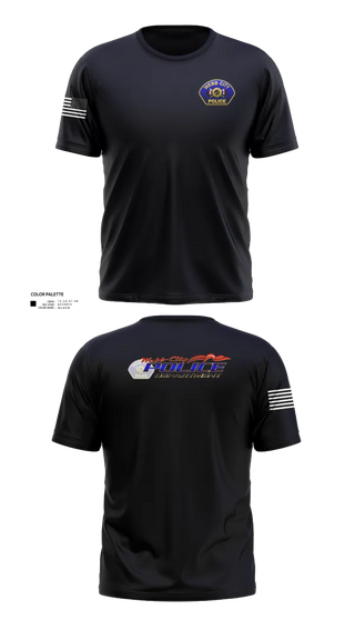 Short Sleeve Performance Shirt, Webb City Police Department, Police, Teamtime, Team time, sublimation, custom sports apparel, team uniforms, spirit wear, spiritwear, sports uniforms, custom shirts, team store, custom team store, fundraiser sports, apparel fundraiser