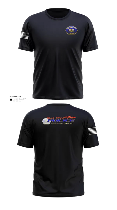 Webb City Police Department 58587049 Short Sleeve Performance Shirt - 20