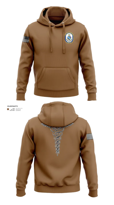 Uss McCAMPBELL 68560965 Hoodie - 21