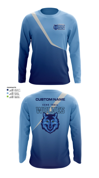 Echo Trail Wolfpack Long Sleeve Shooting Shirt - 4