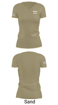 Waist Cats 7546636 Women's Short Sleeve V-neck Shirt - 84