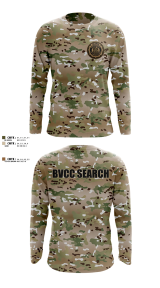 BVCC Search Team Long Sleeve Performance Shirt - 5
