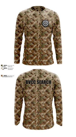 BVCC Search Team Long Sleeve Performance Shirt - 6