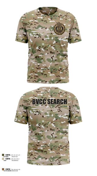 BVCC Search Team Short Sleeve Performance Shirt - 8