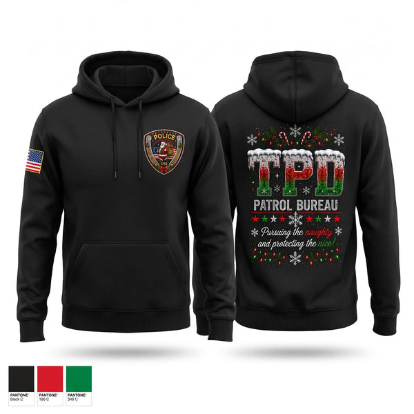 Hoodie, Patrol Bureau, Police, Teamtime, Team time, sublimation, custom sports apparel, team uniforms, spirit wear, spiritwear, sports uniforms, custom shirts, team store, custom team store, fundraiser sports, apparel fundraiser