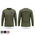 Marine Detachment Fort Gordan Long Sleeve Performance Shirt - 1