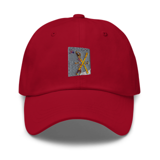 2nd Armored Cavalry Regiment 7857007 Classic Dad Hat | Yupoong 6245CM