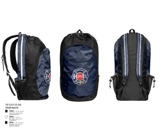 Gear Bag, Station 16, Fire Department, Teamtime, Team time, sublimation, custom sports apparel, team uniforms, spirit wear, spiritwear, sports uniforms, custom shirts, team store, custom team store, fundraiser sports, apparel fundraiser