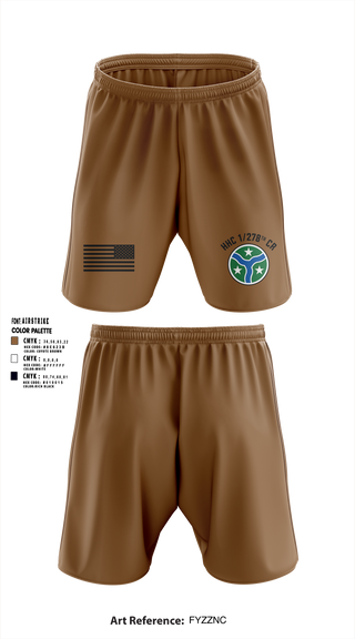 Athletic Shorts With Pockets, HHC 278TH CR, National Guard, Teamtime, Team time, sublimation, custom sports apparel, team uniforms, spirit wear, spiritwear, sports uniforms, custom shirts, team store, custom team store, fundraiser sports, apparel fundraiser