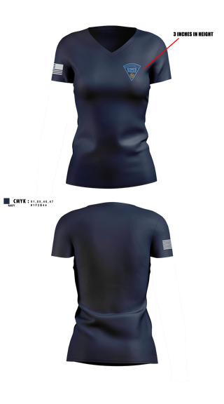 Womens Short Sleeve Vneck Shirt, ILSSA Boston, , Teamtime, Team time, sublimation, custom sports apparel, team uniforms, spirit wear, spiritwear, sports uniforms, custom shirts, team store, custom team store, fundraiser sports, apparel fundraiser